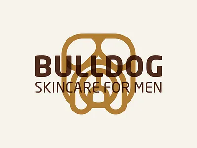 Bulldog Logo Redesign abstract logo animal icon animal logo branding and identity branding concept branding design dog logo freelance designer icon logo design logo icon simple logo simple logo design skincare logo visual identity