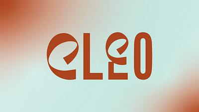 Cleo branding logo typography