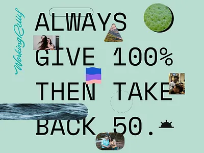 Give 100 concept copywriting geometric self care sensory tactile ui web web design