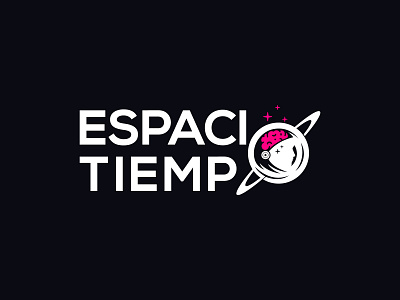 EspacioTiempo the Cosmos within us Education logo agency website animation app branding design dribbble flat illustration illustrator logo minimal typography vector web website