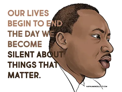 Martin Luther King Jr. graphicdesign illustration illustration digital martin luther king mlk