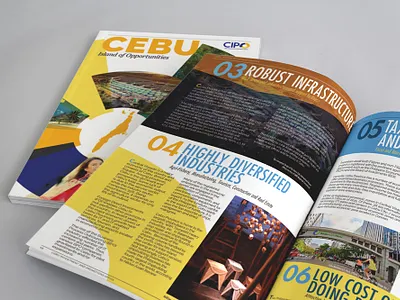 CIPO Magazine brochure brochure design brochure layout cebu design magazine magazine design philippines