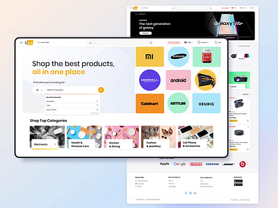 Ubuy Ecommerce animation ecommerce illustration search engine shop ux ui web design website