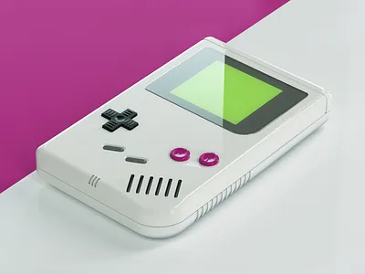 gameboy c4d