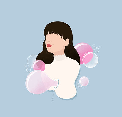 Perspective Bubble 2d abstract colors design illustration illustration art shapes