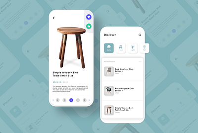 Furniture App UI Design adobe illustrator adobe photoshop adobe xd app app design art brand design creative creative design creativity design graphic design icon illustration inspiration uidesign uiux uiuxdesign uiuxdesigner uxdesign