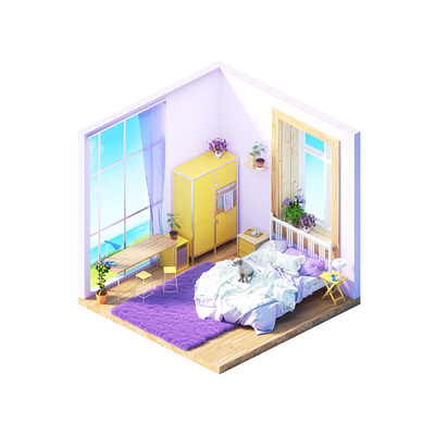 room4 c4d