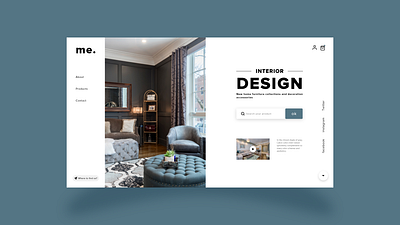 Home Interior Web UI Design adobe xd animation app app design art artist brand creative design designer graphic design illustration inspiration ui uidesign uiux uiuxdesign uiuxdesigner ux uxdesign