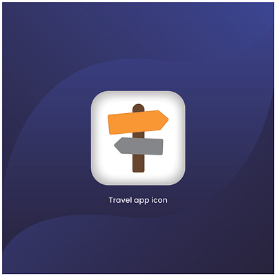 #DailyUI - Travel app icon app icon design design graphic design icon design illustration logo visual design