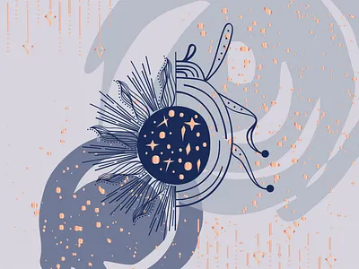 Mystical clipart, Abstract magic line art Collection abstract animal art blue clipart clipart set colorful composition design digital art doodle graphics illustration modern moon prints stars symbol vector vector illustration