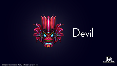 Devil Wallpaper 4k branding design devil hd icon illustration logo typography ui ux vector wall wallpaper watermark