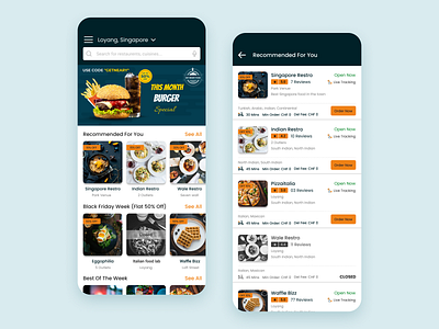 Food delivery app app app design app ui branding daily ui dailyui delivery app delivery service design food food app food app design food delivery food delivery app minimal on demand app ui uidesign user interface ux