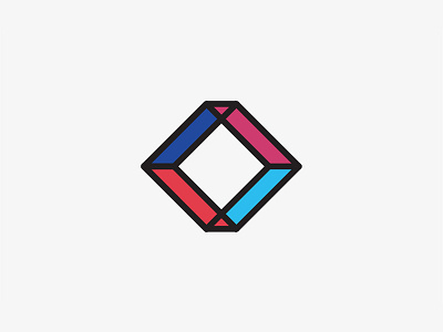 Cube cube icon logo