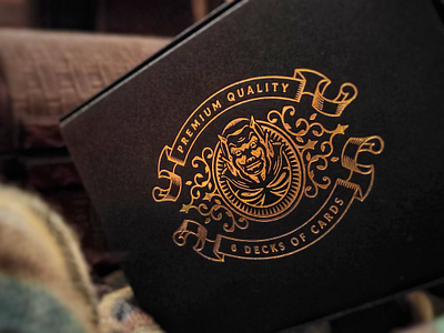 Devil's in the Details / Half brick box II box design devil logo packaging playing cards premium