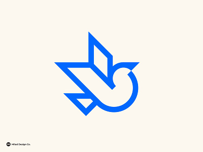Bird bird dove fly logo logodesign mark minimal modern pigeon symbol