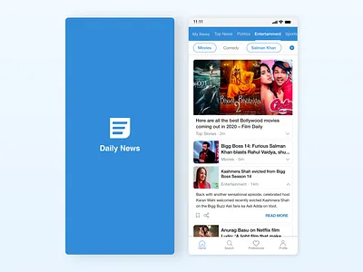 News App Design adobexd app design ecommerce food form design minimal design mobile app design news feed newsapp ui ui design ux design web design