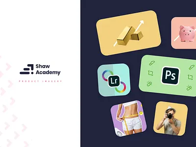 Product Imagery | Shaw Academy Rebrand 2020 brand design card design composition graphic design product design ui design