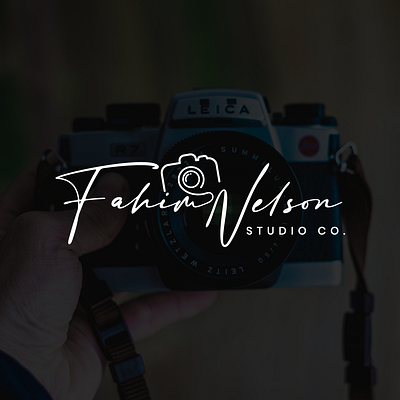 Photography logo design! calligraphy