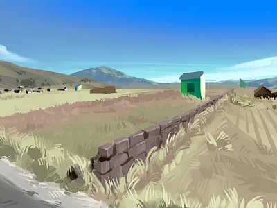 evironment practice art concept art draw drawing illustration sketch