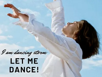 Let Me Dance graphic design