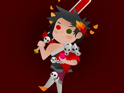 Zagreus digital art game hades hades game illustration procreate video game