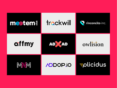 Logofolio 2020_p1 app branding illustration logo logo design logotype minimal typography vector