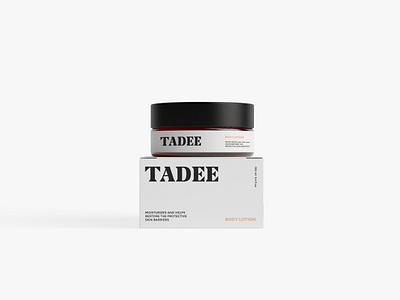 TADEE Skincare beauty logo branding cosmetic logo identity logo logomark logotype minimal packaging design skincare typography wordmark