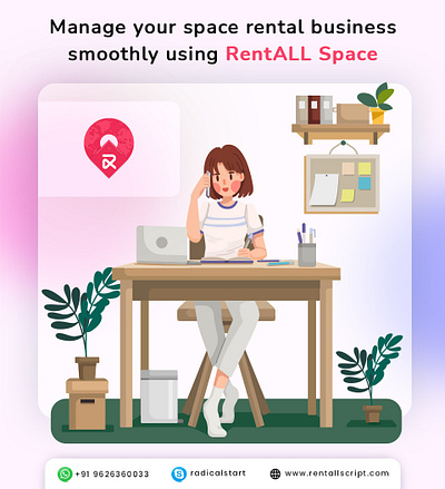 RentALL Space app branding design icon illustration logo ui ux vector web