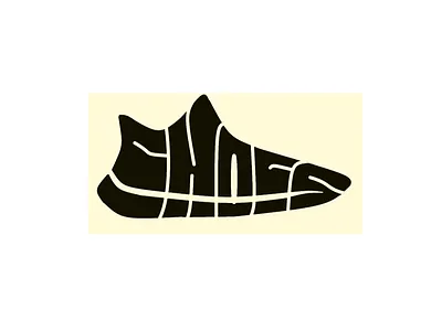 Shoes Art logo in black and white colors | Deepflax branding deepflax design icon illustrator logo logo design logodesign shoes shoes design typography