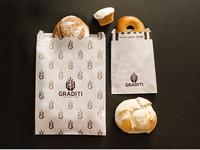 Graditi | Packaging brand brand design brand identity branding branding design food food design grain grain texture hands healthy logo natural pack package package design packaging packaging design wheat wheat logo