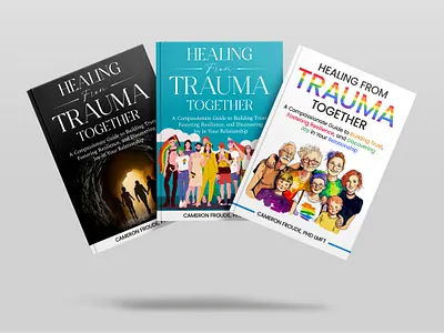 Healing from Trauma Together 3d book mockup amazon kdp book book cover book cover art book cover design book cover designer book cover mockup book design ebook ebook cover epic epic book epic book covers epic bookcovers epic covers healing from trauma together paperback professional book cover therapy book cover