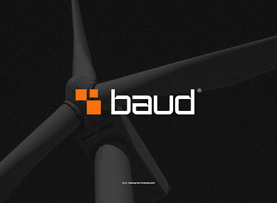Baud Logo Design 3d animation branding bucket design dribbblers graphic design illustration logo minimal motion graphics popular shot ui uidesign uiux web