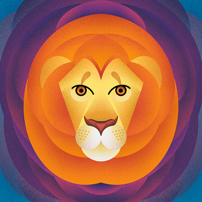 Roar illustration lion roar vote