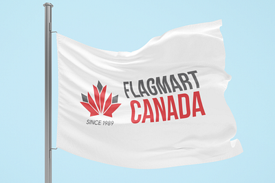 Flagmart Canada : Logo & Branding branding design graphic design logo typography