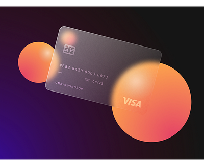 Glassmophism banking creditcard design figma figma design glass effect glassmorphism graphic ui