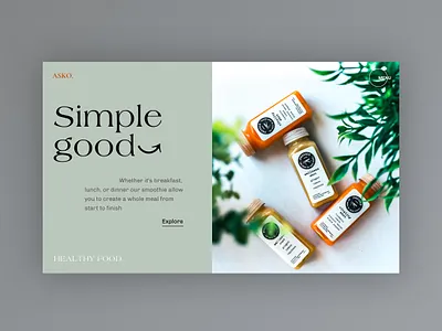 E-commerce - Home Exploration clean design ecommerce minimal product page shop typography ui web web design webdesign website