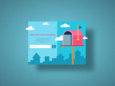 Newsletter adobe photoshop adobe xd dailyui