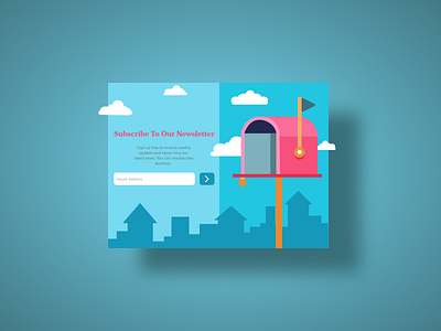 Newsletter adobe photoshop adobe xd dailyui