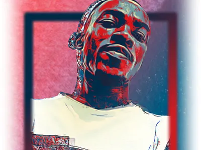 The Gaussian Blur design flat vector