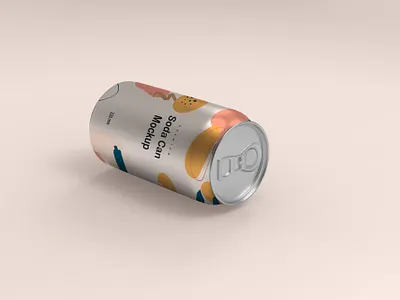 Can Mockup branding can mockup design envato flat icon illustration logo minimal typography ui