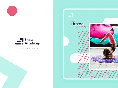 Shaw Academy Rebrand 2020 brand design branding composition graphic design identity instagram landing page logo portfolio social media typography ui web design