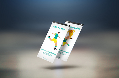 Scoring App Welcome Screens app illustration sports ui