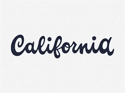 California lettering. america beach california calligraphy design emblem illustration letter lettering poster print retro t shirt design typography usa vector vintage
