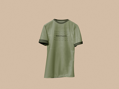 Inkotanyi military green Tshirt clean