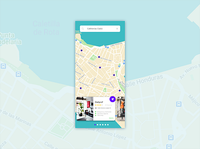 Daily UI 029 - Map app card daily ui dailyui design interface map minimal ui uidesign userinterface ux uxdesign