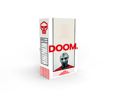 MF DOOM branding cereal doom hiphop illustration mockup mockup design music