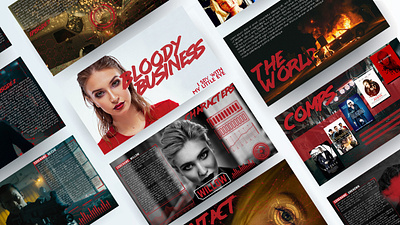 BLOODY BUSINESS - TV SERIES PITCH DECK film film pitch deck film treatment movie movie pitch deck pitch deck tv tv bibile tv series tv series pitch deck tv show bible tv show pitch deck