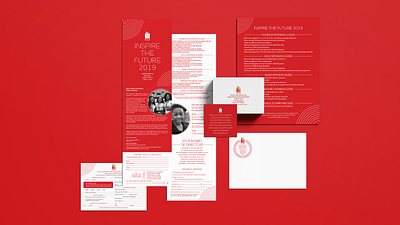 Austin Ed Fund Luncheon Materials branding design print stationery