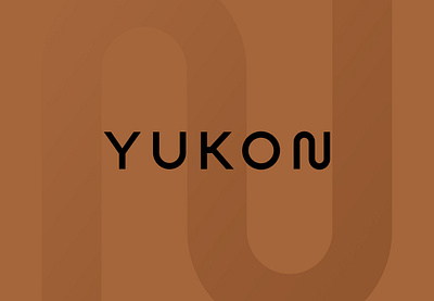 Yukon branding curve identity logo logomark logotype wave wordmark