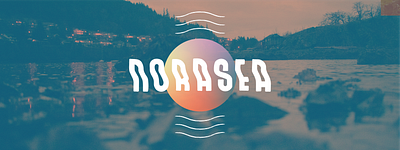 Norasea Website Banner branding design logo web design